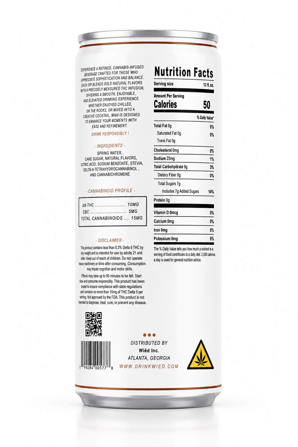 Original 10MG Artisanal Ginger Spirit