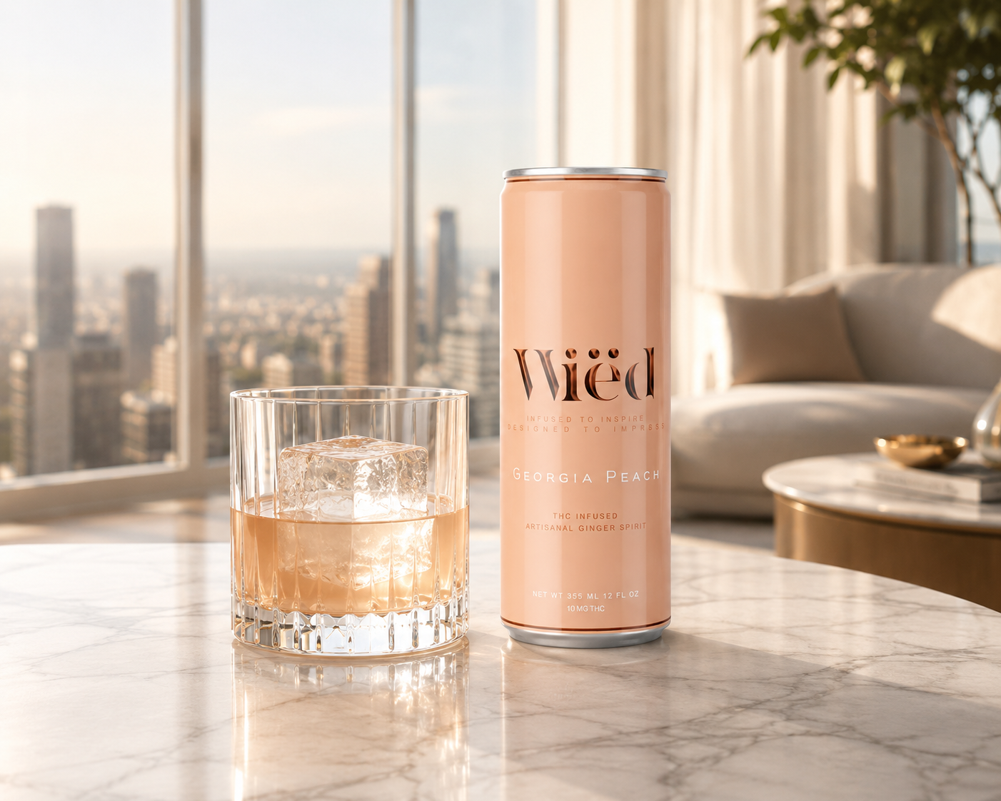 Georgia Peach 10MG Artisanal Ginger Spirit